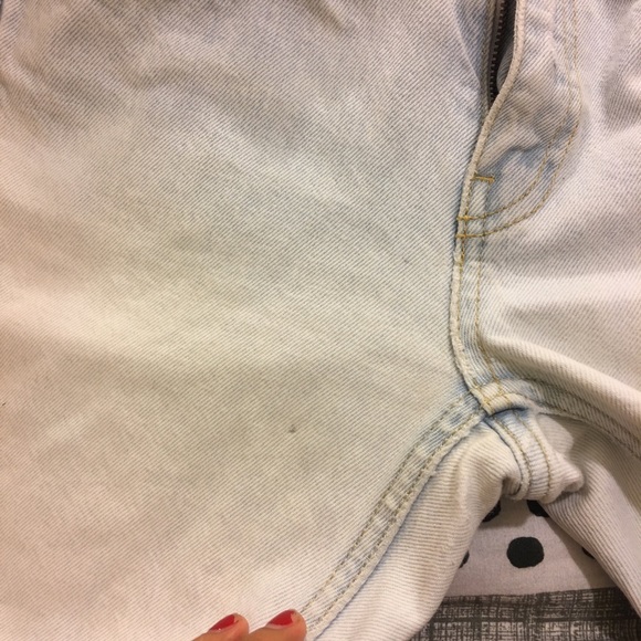 x sold x zara light wash distressed jeans - Picture 4 of 4